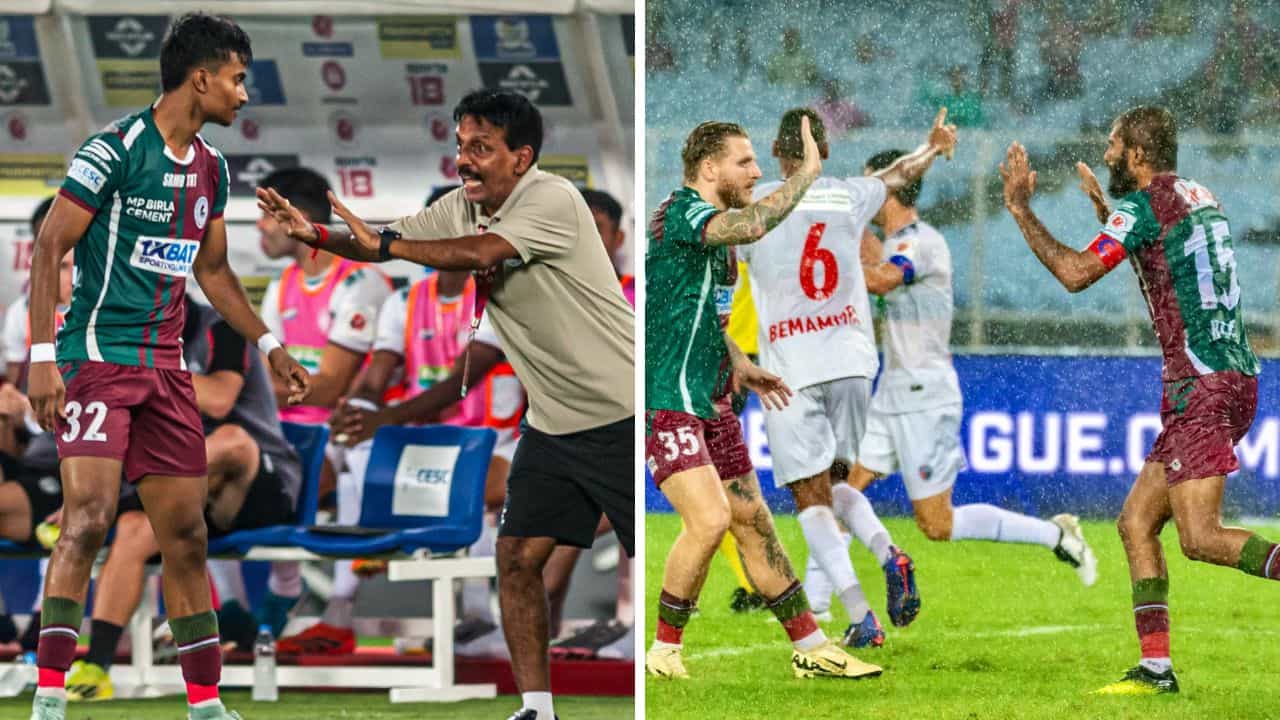 Mohun Bagan: রুদ্ধশ্বাস লড়াই, ঘরের মাঠে তিন পয়েন্ট ছিনিয়ে নিল মোহনবাগান Mohun Bagan: রুদ্ধশ্বাস লড়াই, ঘরের মাঠে তিন পয়েন্ট ছিনিয়ে নিল মোহনবাগান