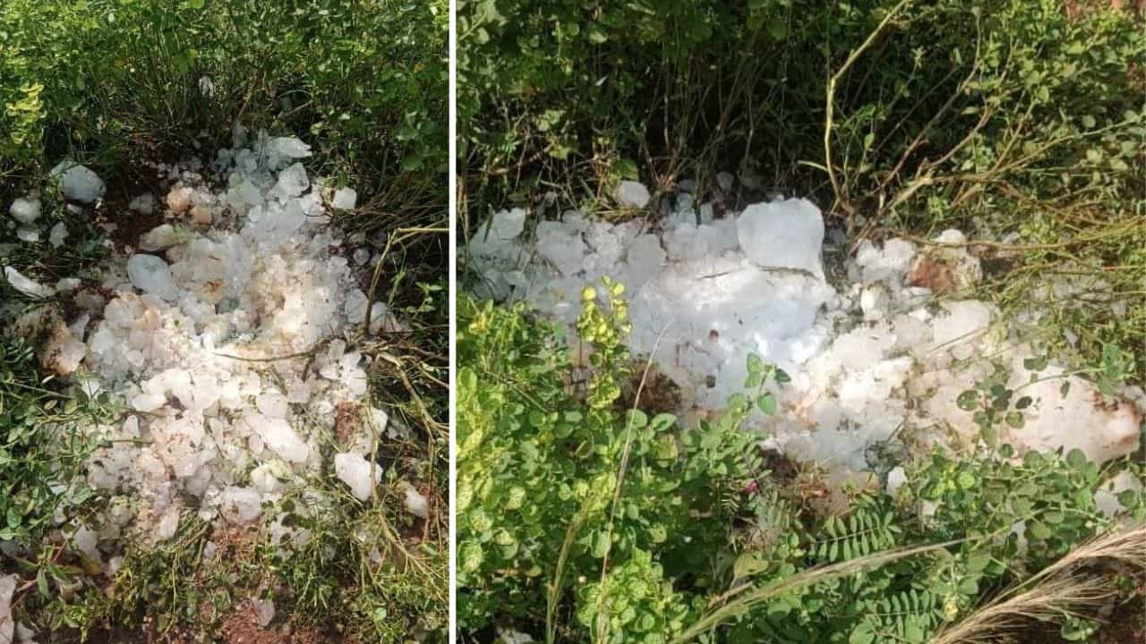 Bankura: 'আকাশ থেকে কুইন্টাল কুইন্টাল বরফ পড়ছে', বাঁকুড়ায় হইচই Bankura: 'আকাশ থেকে কুইন্টাল কুইন্টাল বরফ পড়ছে', বাঁকুড়ায় হইচই
