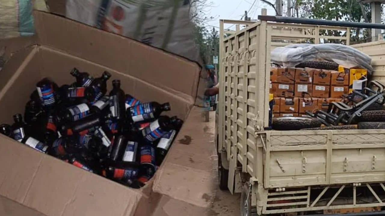 Cough syrup seized: ময়দার বস্তার আড়ালে পেটি ভর্তি নিষিদ্ধ কাফ সিরাপ, রামপুরহাটে আটক ১