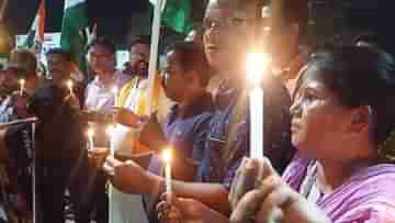 RG Kar Protest: ১৪ কিমি পথজুড়ে মানববন্ধন, পথে পথে শুধুই মানুষের গর্জন...