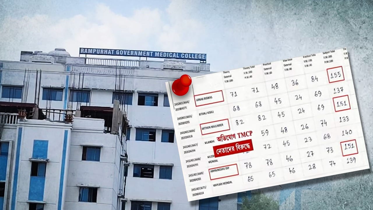 Rampurhat Medical College: 'নিজেরাই নম্বর বাড়াতেন TMCP নেতারা', থ্রেট ...