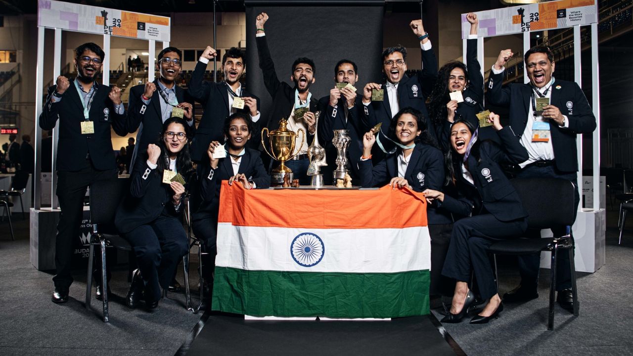 Chess Olympiad: দাবায় জোড়া সোনার ইতিহাস ভারতের, রোহিত-স্টাইলে সেলিব্রেশন তানিয়া-গুকেশদের