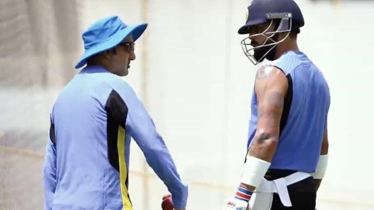 Virat Kohli: চিপকের দেওয়াল ভেঙে দিলেন বিরাট কোহলি! দীর্ঘ আলোচনায় গম্ভীর... Virat Kohli: চিপকের দেওয়াল ভেঙে দিলেন বিরাট কোহলি! দীর্ঘ আলোচনায় গম্ভীর...