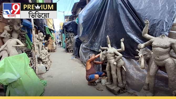 কাঁদছে কুমোরটুলি!