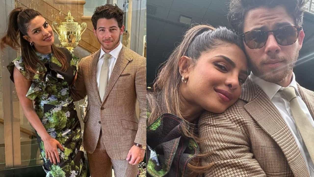 বাবা-মায়ের কাণ্ড দেখে চোখ ঢাকল মেয়ে, এ কী করলেন নিক-প্রিয়াঙ্কা? বাবা-মায়ের কাণ্ড দেখে চোখ ঢাকল মেয়ে, এ কী করলেন নিক-প্রিয়াঙ্কা?