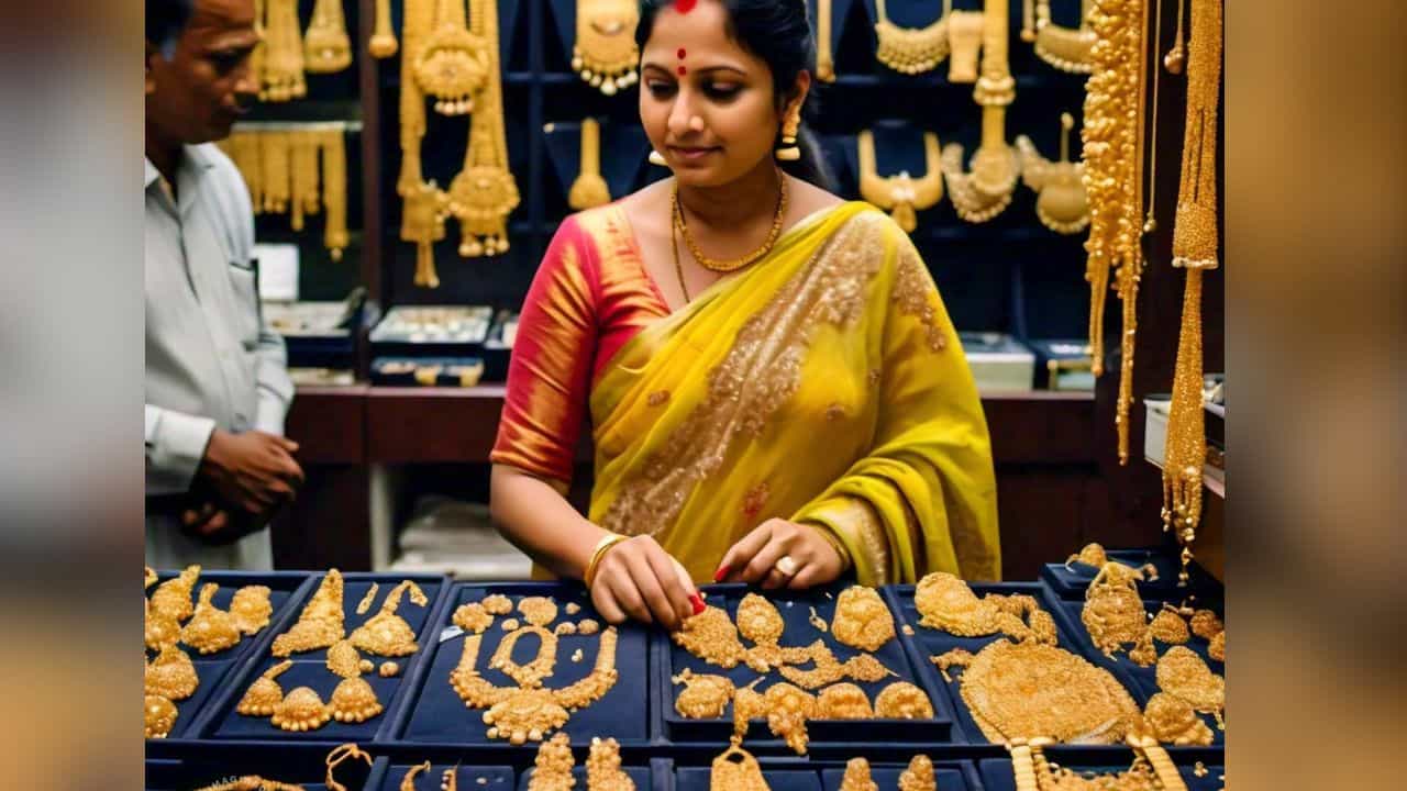 Gold Price Today: শুধু জামাকাপড়ে নয়, ধামাকা সেল সোনার দামেও! আজ কত সস্তায় পাবেন হলুদ ধাতু? Gold Price Today: শুধু জামাকাপড়ে নয়, ধামাকা সেল সোনার দামেও! আজ কত সস্তায় পাবেন হলুদ ধাতু?