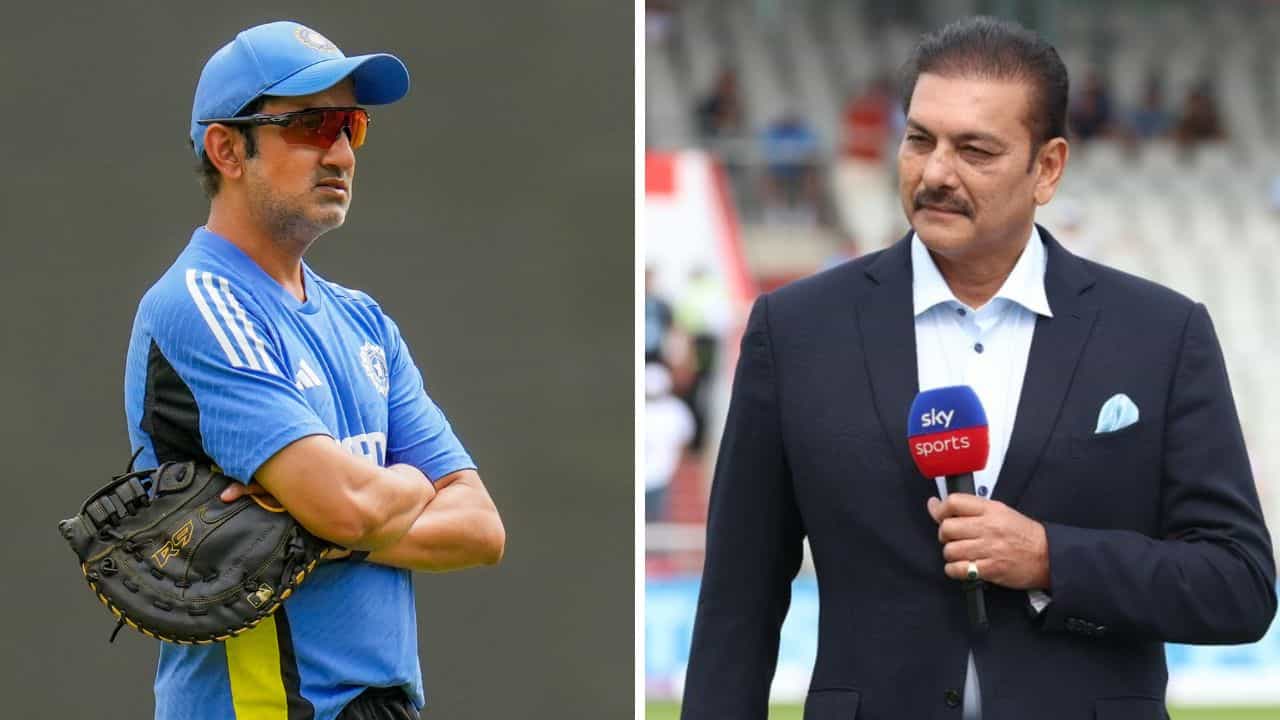 Gautam Gambhir: কিউয়ি টেস্ট সিরিজ হারতেই রবি শাস্ত্রী গুরু গম্ভীরকে বললেন, এত সহজ নয়... Gautam Gambhir: কিউয়ি টেস্ট সিরিজ হারতেই রবি শাস্ত্রী গুরু গম্ভীরকে বললেন, এত সহজ নয়...