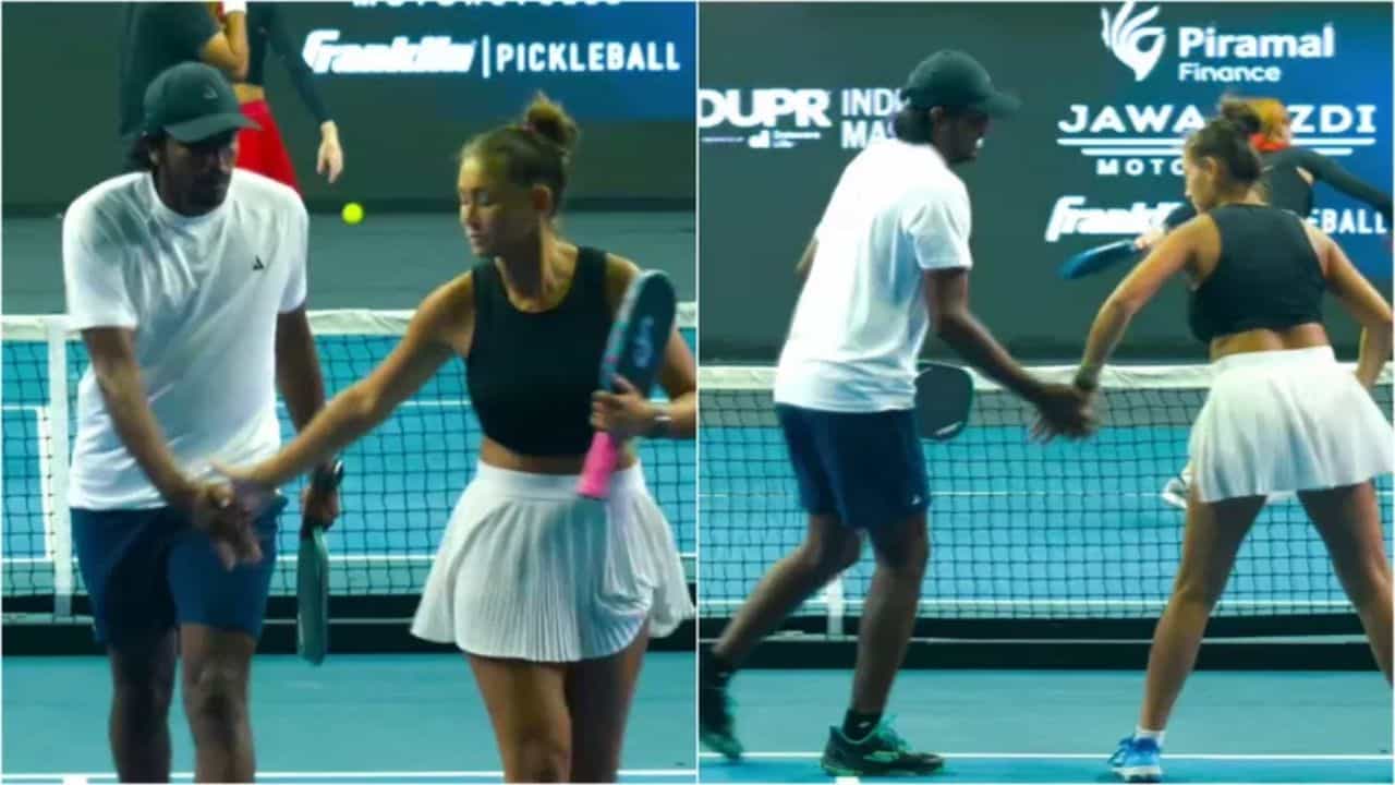 India Masters Pickleball: ত্রিমুকুটের হাতছানি! ইন্ডিয়া মাস্টার্স পিকলবলে আকর্ষণ আরমান ভাটিয়া India Masters Pickleball: ত্রিমুকুটের হাতছানি! ইন্ডিয়া মাস্টার্স পিকলবলে আকর্ষণ আরমান ভাটিয়া