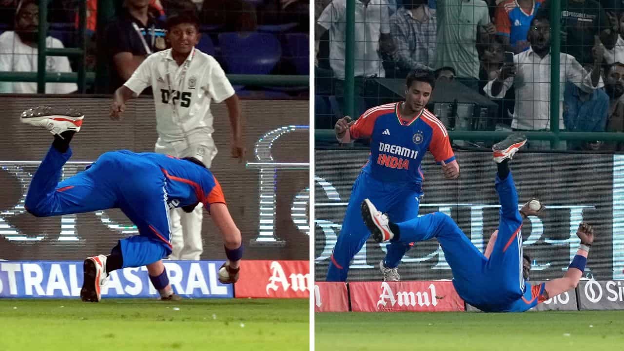 Hardik Pandya: ২৭ মিটার দৌড়, সব প্রশংসা ছাপিয়ে কুংফু পান্ডিয়ার ক্যাচ! রইল ভিডিয়ো... Hardik Pandya: ২৭ মিটার দৌড়, সব প্রশংসা ছাপিয়ে কুংফু পান্ডিয়ার ক্যাচ! রইল ভিডিয়ো...