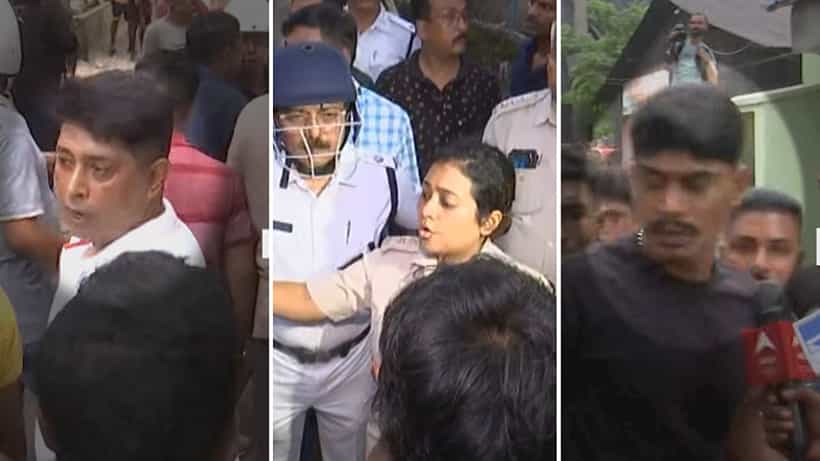 Bansdroni Accident: এলাকাবাসীর বিক্ষোভে পুলিশি পরিচয়ে বহিরাগত হামলা, তপ্ত বাঁশদ্রোণীতে ডিসি এসএসডি