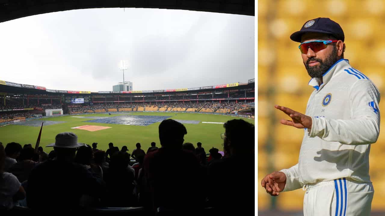 India vs New Zealand, 1st Test: রোহিতের 'অগ্নিপরীক্ষা', বৃষ্টিতে ম্যাচে দেরি; বেঙ্গালুরুতে ভারতের জয় বুমরা-জাডেজাদের হাতে India vs New Zealand, 1st Test: রোহিতের 'অগ্নিপরীক্ষা', বৃষ্টিতে ম্যাচে দেরি; বেঙ্গালুরুতে ভারতের জয় বুমরা-জাডেজাদের হাতে