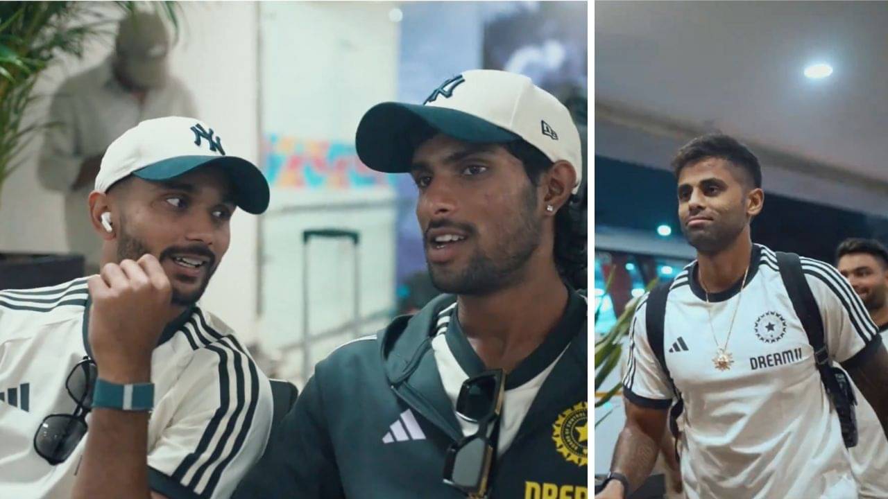 India vs Bangladesh: ভিডিয়ো: বাংলাদেশকে হোয়াইটওয়াশের লক্ষ্যে হায়দরাবাদ পৌঁছল মেন ইন ব্লু, লোকাল বয় এর স্পেশাল মেসেজ