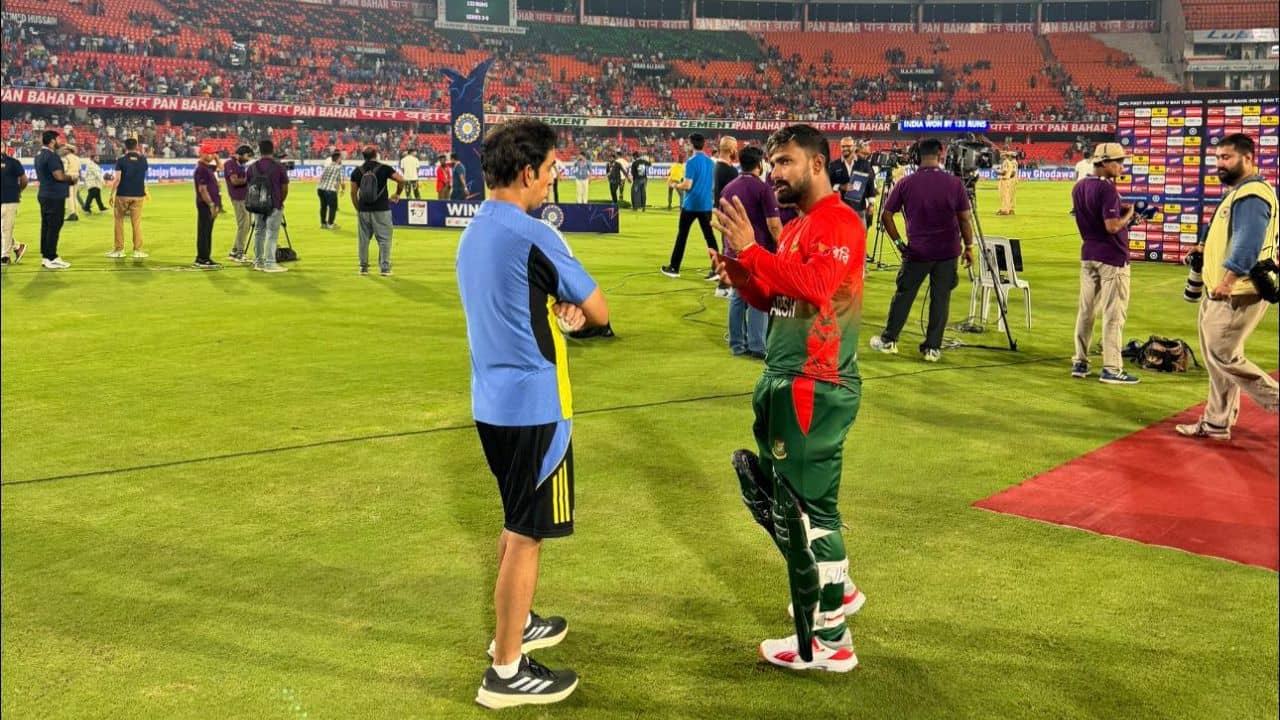 IND vs BAN: ম্যাচ শেষে গম্ভীরের ক্লাসে লিটন, দীর্ঘক্ষণ কী নিয়ে হল আলোচনা?