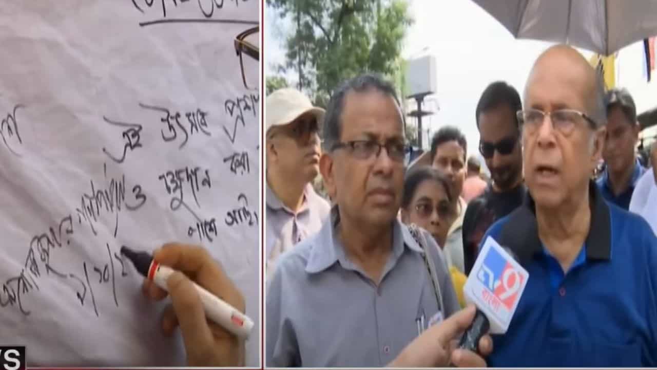 Ashok Ganguly: এই লড়াই শাসক দলের ঘুম কেড়ে নেবে: অবসরপ্রাপ্ত বিচারপতি অশোক গঙ্গোপাধ্যায় Ashok Ganguly: এই লড়াই শাসক দলের ঘুম কেড়ে নেবে: অবসরপ্রাপ্ত বিচারপতি অশোক গঙ্গোপাধ্যায়