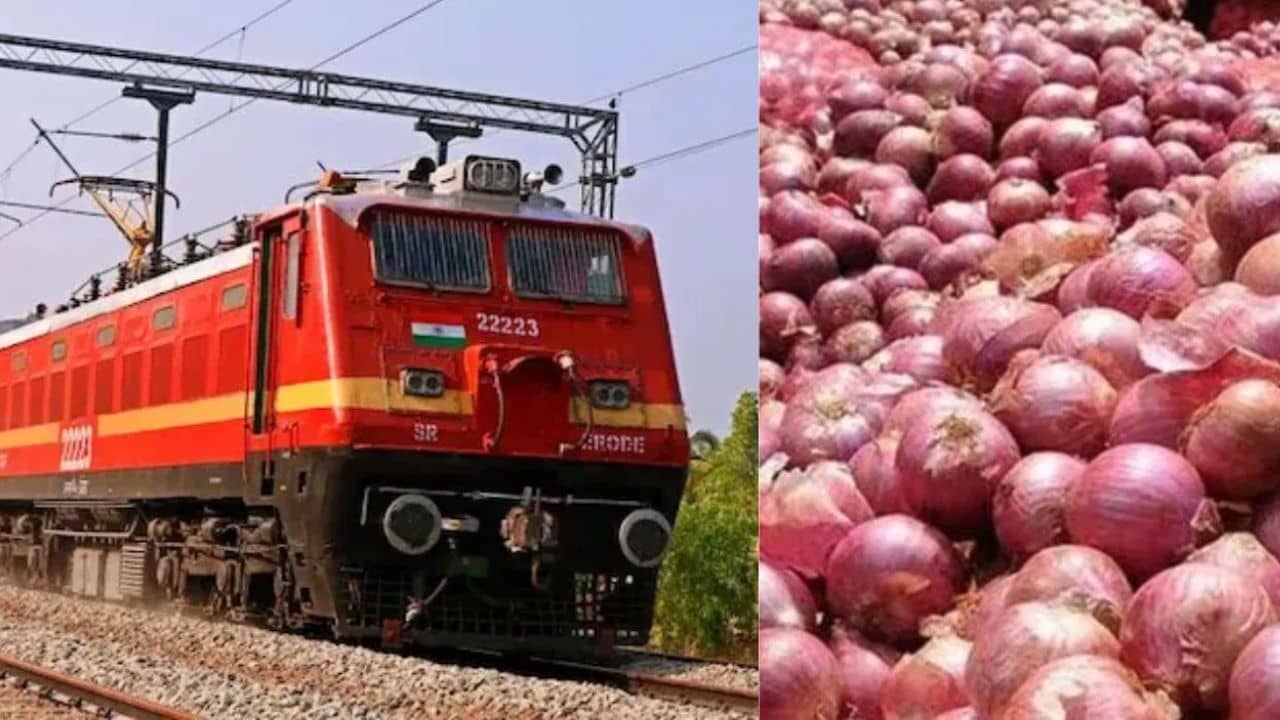 Onion: ট্রেন বোঝাই করে যাচ্ছে পেঁয়াজ, দাম কমানোর নয়া কৌশল