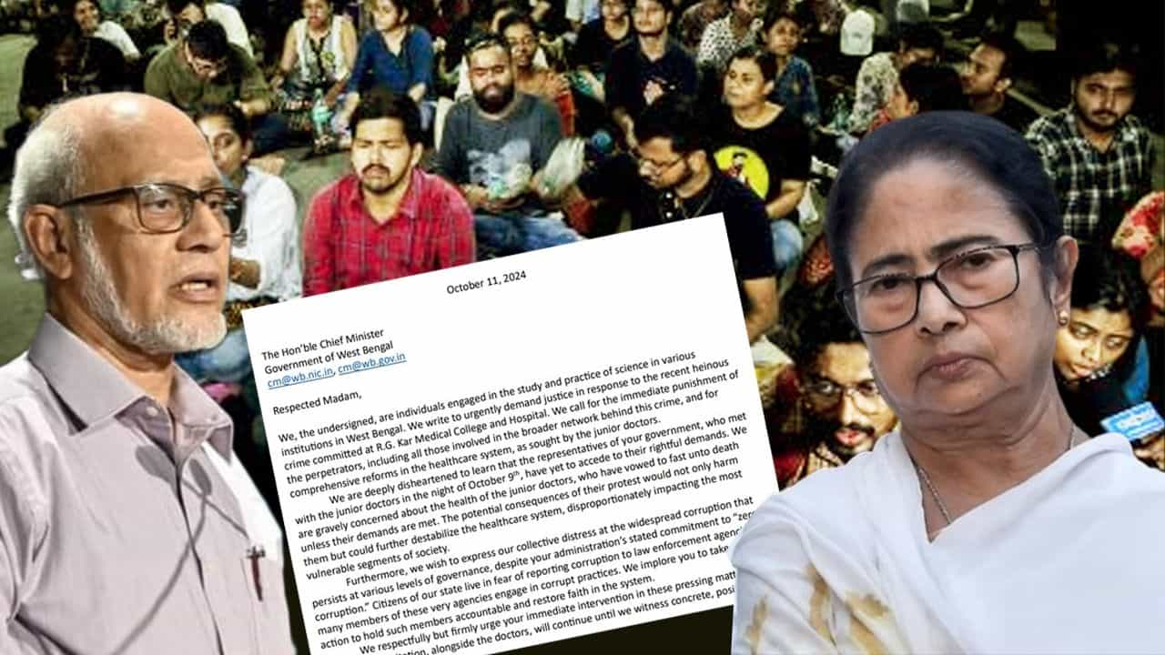 RG Kar Protest: অনশনে ‘অক্সিজেন’, আন্দোলনকারীদের পাশে দাঁড়িয়ে মমতাকে চিঠি ২৪৭ জন বিখ্যাত বিজ্ঞানীর
