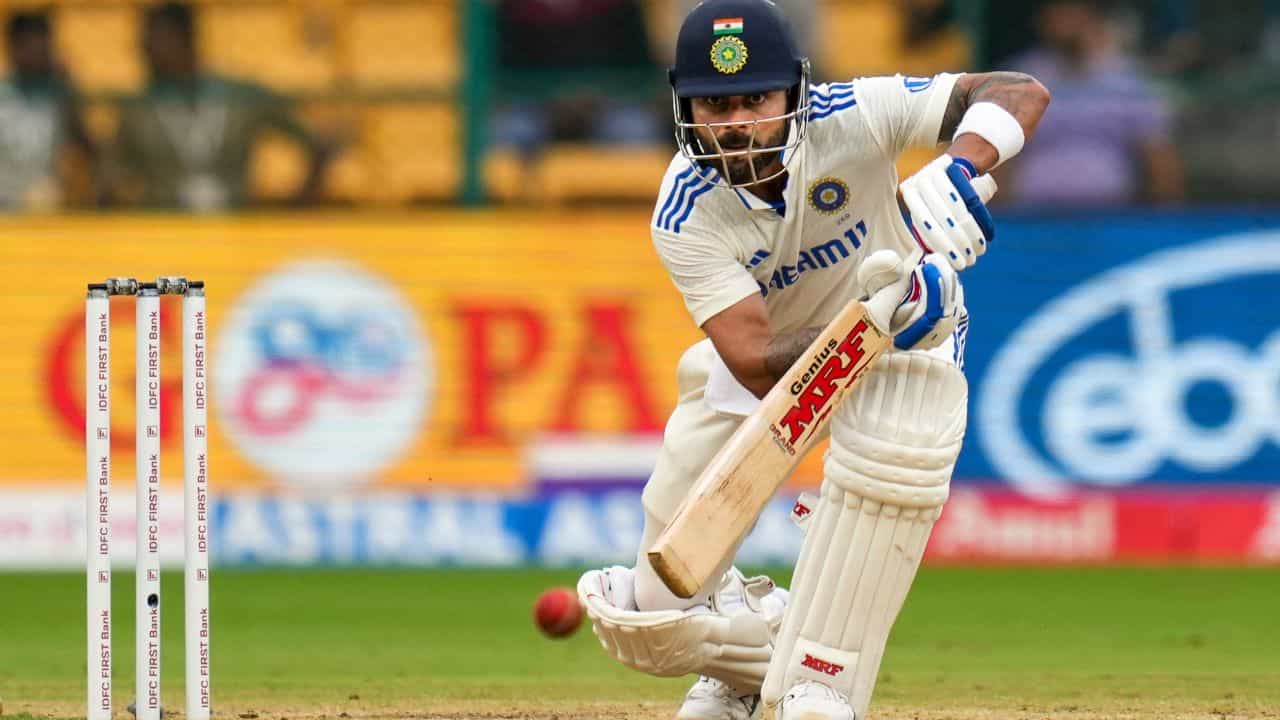 IND VS NZ: বিরাটকে আর আউট করতে হবে না, এই স্বস্তি নিয়েই মাঠ ছাড়ল কিউয়িরা! IND VS NZ: বিরাটকে আর আউট করতে হবে না, এই স্বস্তি নিয়েই মাঠ ছাড়ল কিউয়িরা!