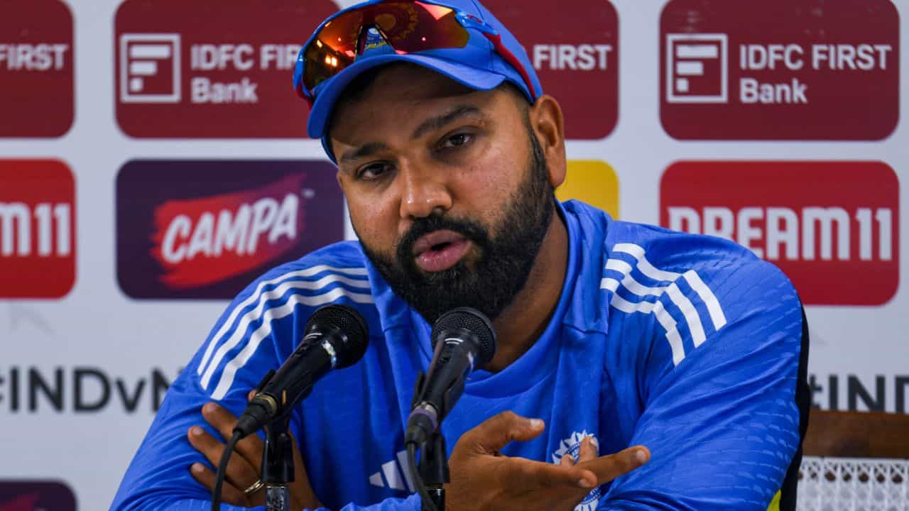 Rohit on NZ: নিউজিল্যান্ড স্পিন-পেস সবই ভালো খেলে, কী ভাবছেন রোহিত? Rohit on NZ: নিউজিল্যান্ড স্পিন-পেস সবই ভালো খেলে, কী ভাবছেন রোহিত?