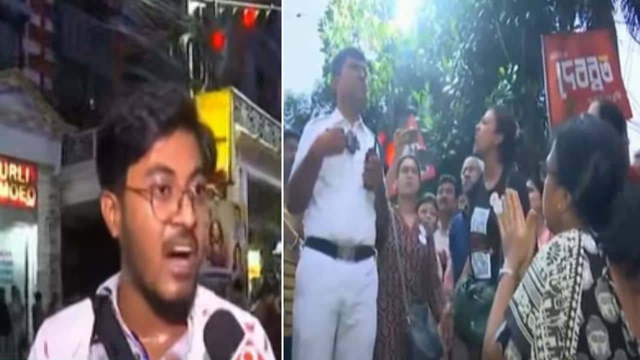 Doctors Rally: পুলিশের মানববন্ধন টপকে হুড় হুড় করে দৌড়লেন, অশান্তির মধ্যে দিয়েই পার্কস্ট্রিটে শুরু চিকিৎসকদের পুজো পরিক্রমা