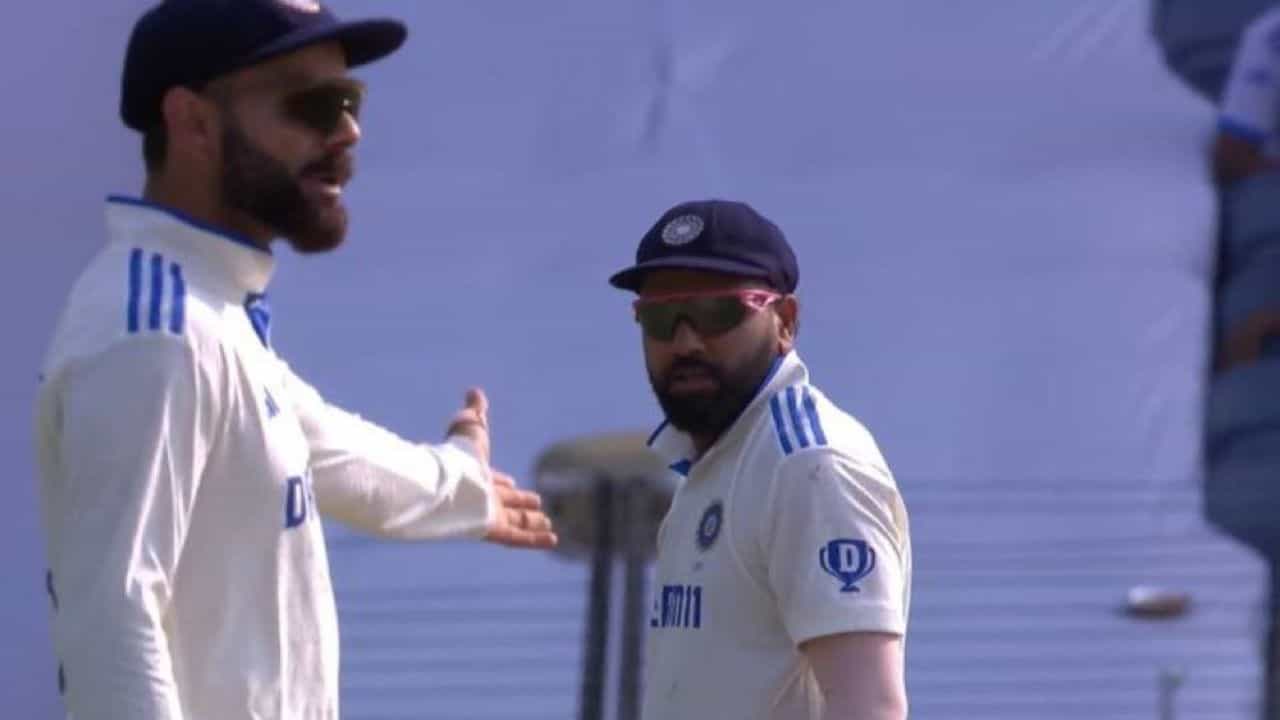 IND vs NZ: ভিডিয়ো: ক্যাচ ফসকাল রোহিতের হাতে, সতীর্থদের উপর রেগে কাঁই বিরাট IND vs NZ: ভিডিয়ো: ক্যাচ ফসকাল রোহিতের হাতে, সতীর্থদের উপর রেগে কাঁই বিরাট