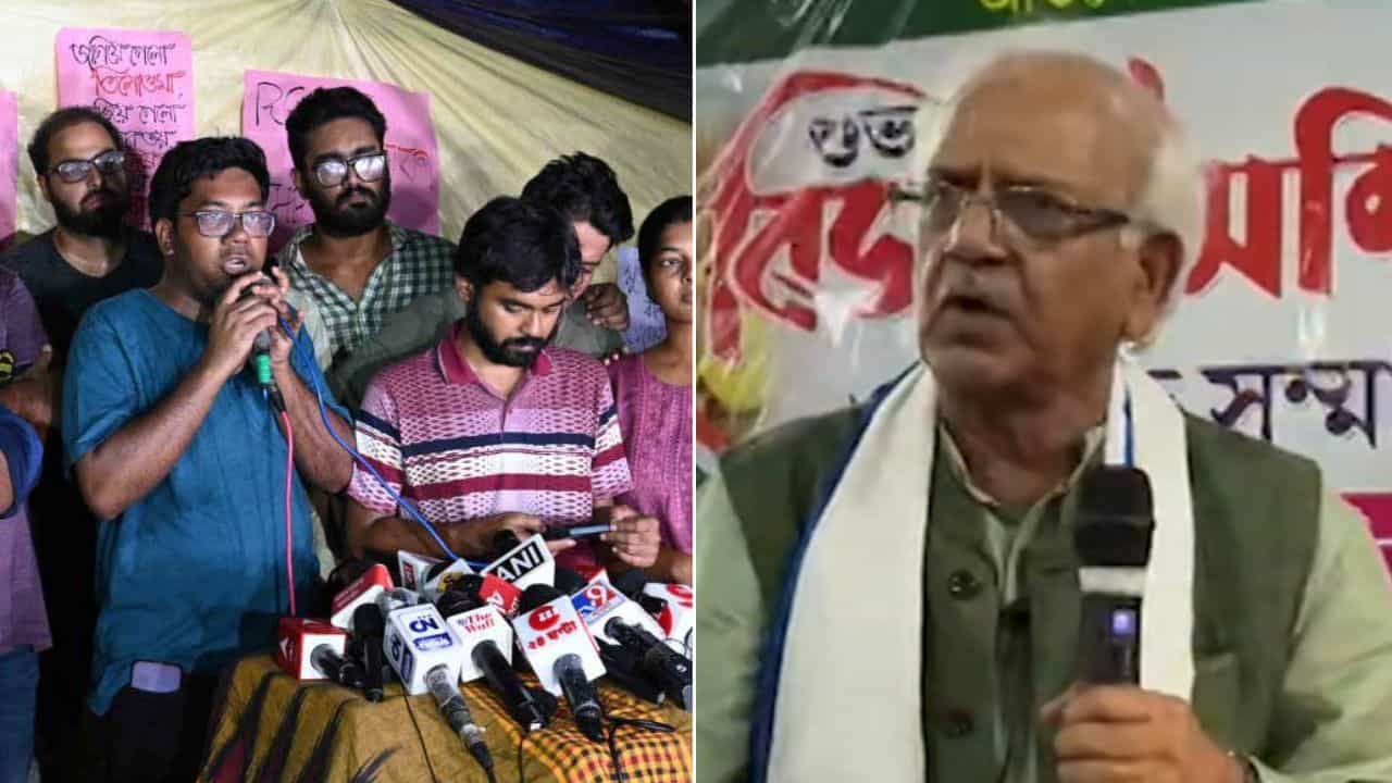 Sovandeb Chattopadhyay: 'কোটি কোটি টাকা তোলা হয়েছে...', জুনিয়র চিকিৎসকদের আন্দোলনকে নকশালদের আন্দোলন বলে কটাক্ষ শোভনদেবের Sovandeb Chattopadhyay: 'কোটি কোটি টাকা তোলা হয়েছে...', জুনিয়র চিকিৎসকদের আন্দোলনকে নকশালদের আন্দোলন বলে কটাক্ষ শোভনদেবের