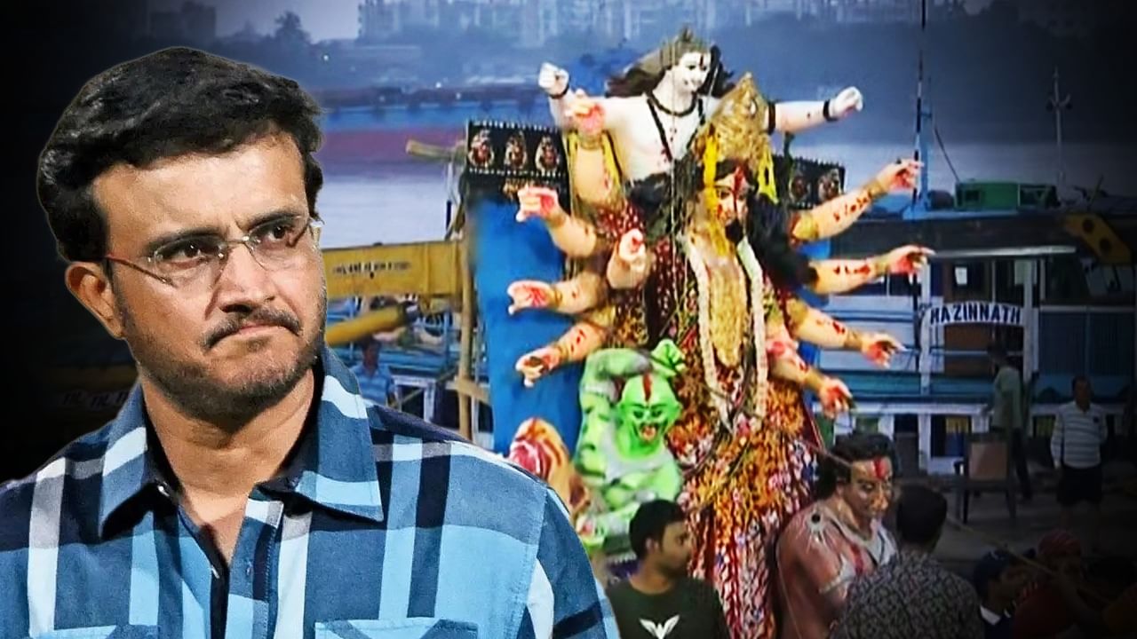 আবারও কটাক্ষের মুখে সৌরভ, দশমীতে সকলের উদ্দেশে কী বললেন?