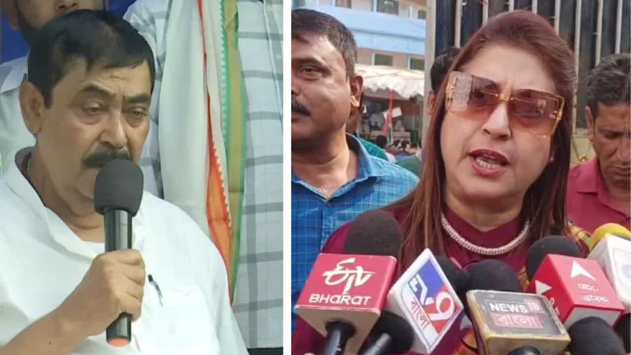 Satabdi Roy: কেষ্টর সঙ্গে একমঞ্চে কেন থাকছেন না শতাব্দী? অবশেষে মুখ খুললেন সাংসদ Satabdi Roy: কেষ্টর সঙ্গে একমঞ্চে কেন থাকছেন না শতাব্দী? অবশেষে মুখ খুললেন সাংসদ