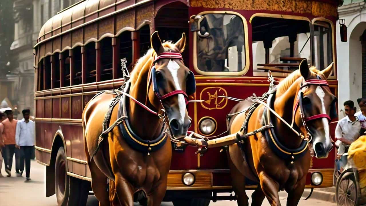Bus in Kolkata: আগে টানতো ঘোড়া, ফিরে দেখা তিলোত্তমার ২০০ বছরের বাস যাত্রার ইতিহাস Bus in Kolkata: আগে টানতো ঘোড়া, ফিরে দেখা তিলোত্তমার ২০০ বছরের বাস যাত্রার ইতিহাস