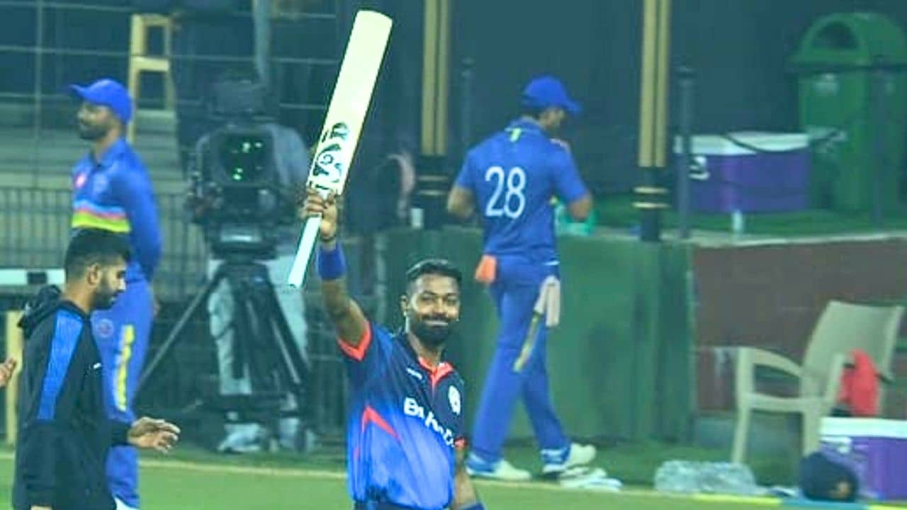 Hardik Pandya: ৬,৬,৬,৪,৬... মুস্তাকে হার্দিক পান্ডিয়ার ধামাকা, ফের ফসকালেন ছয় ছক্কা