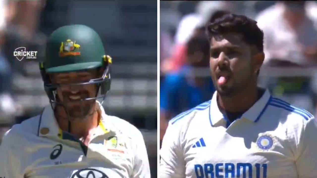 IND vs AUS ভিডিয়ো: রানার চোখ রাঙানি, আমি কিন্তু আরও জোরে..., জবাব স্টার্কের