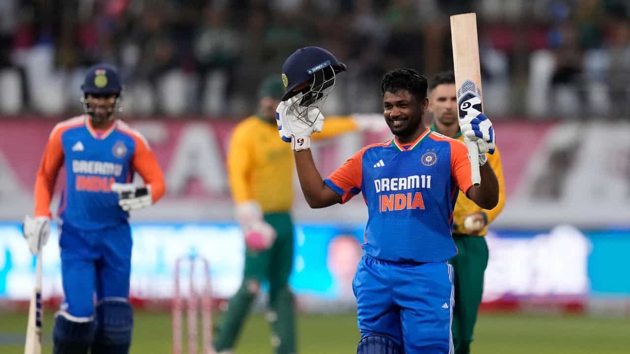 India vs South Africa T20 2024: সঞ্জুর স্পেশাল ইনিংস, স্লগ ওভারে প্রোটিয়াদের কামব্যাক; টার্গেট ২০৩ India vs South Africa T20 2024: সঞ্জুর স্পেশাল ইনিংস, স্লগ ওভারে প্রোটিয়াদের কামব্যাক; টার্গেট ২০৩