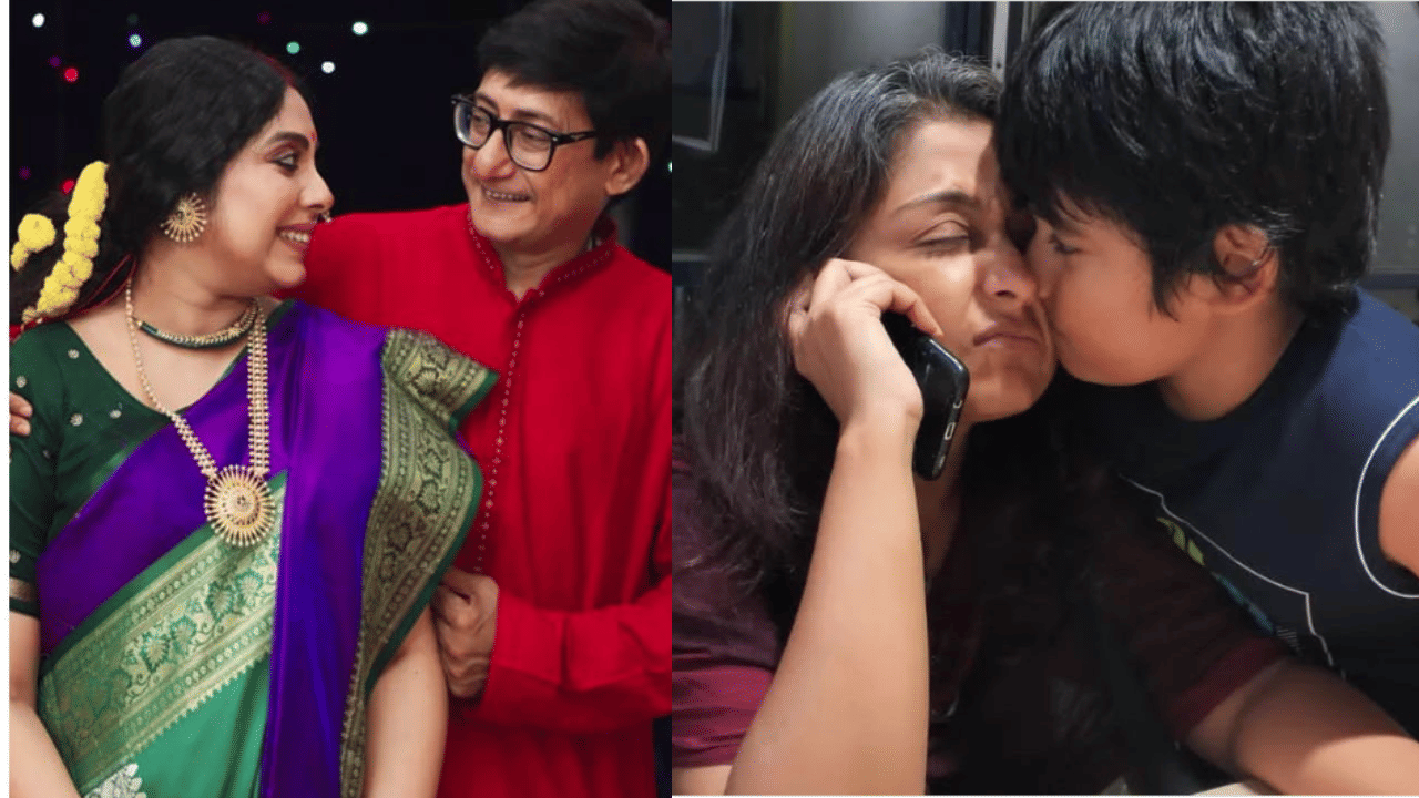 বাবার কোলে 'সত্ বোন',কাঞ্চন-পিঙ্কির ছেলের মনের কী অবস্থা? বাবার কোলে 'সত্ বোন',কাঞ্চন-পিঙ্কির ছেলের মনের কী অবস্থা?