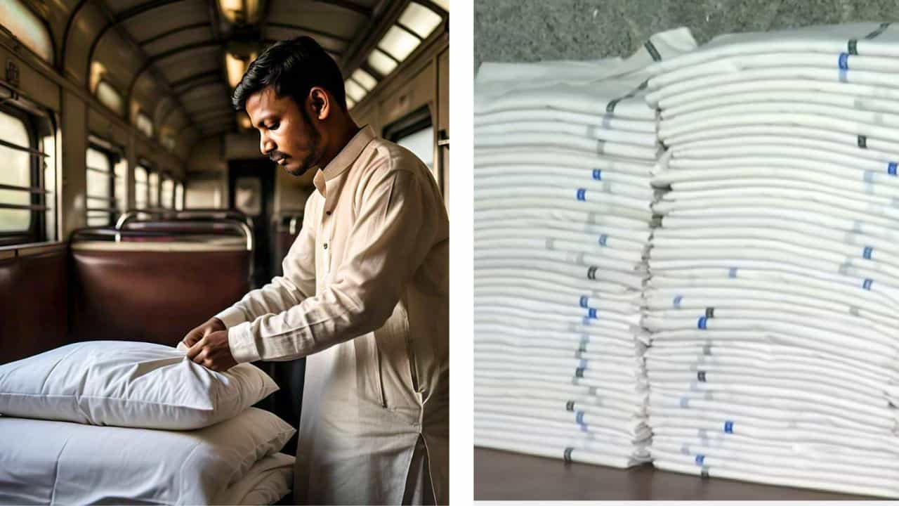 Indian Railway: চোরের দাপটে ঘুম উড়েছে রেলের,বছরে কত চাদর-বালিশ চুরি হয় জানেন? Indian Railway: চোরের দাপটে ঘুম উড়েছে রেলের,বছরে কত চাদর-বালিশ চুরি হয় জানেন?