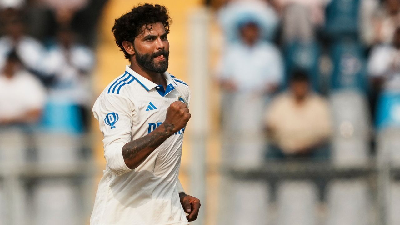 Ravindra Jadeja: Problemas imediatos na pista de curva! Ravindra Jadeja fica em quinto lugar nos testes