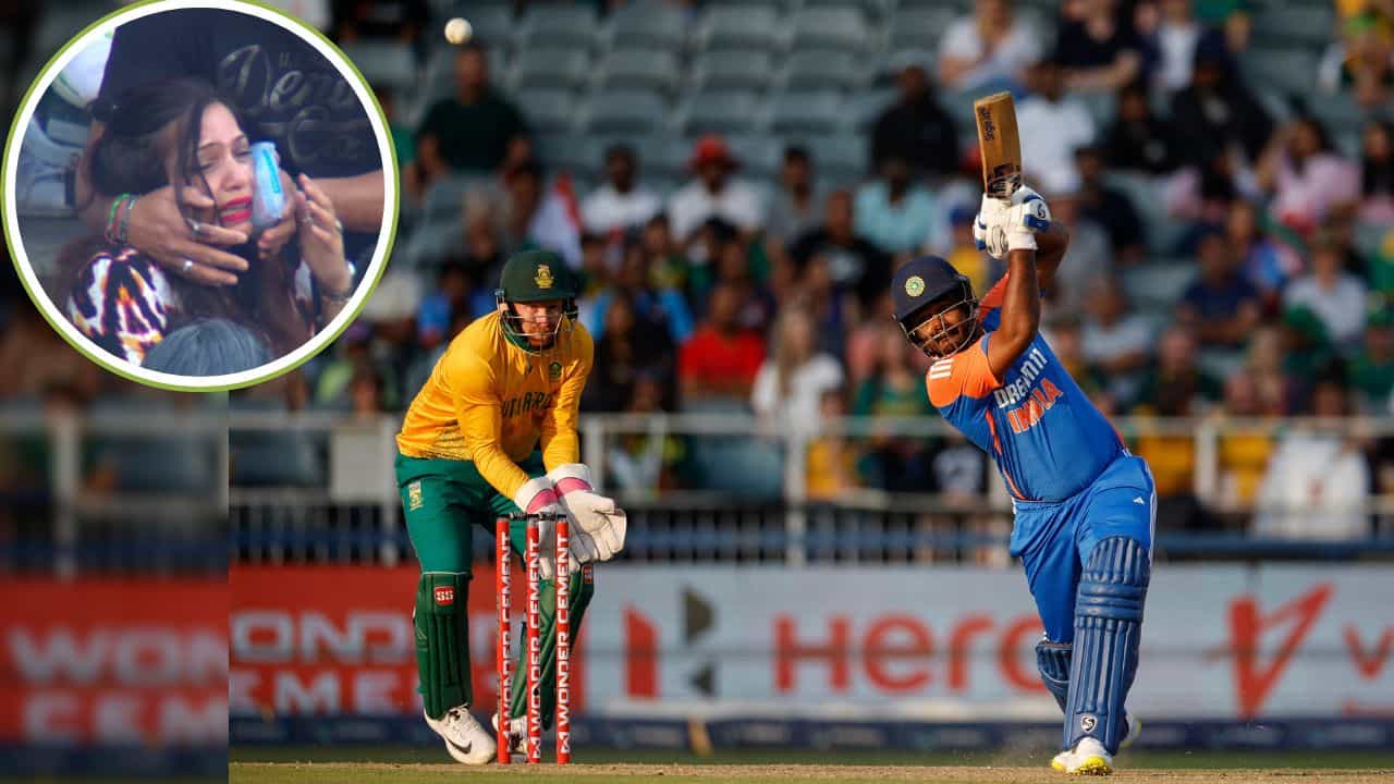 India vs South Africa T20 2024: জোড়া জিরোর পর জো'বার্গে তরুণীকে কাঁদিয়ে সেঞ্চুরি সঞ্জু স্যামসনের! India vs South Africa T20 2024: জোড়া জিরোর পর জো'বার্গে তরুণীকে কাঁদিয়ে সেঞ্চুরি সঞ্জু স্যামসনের!
