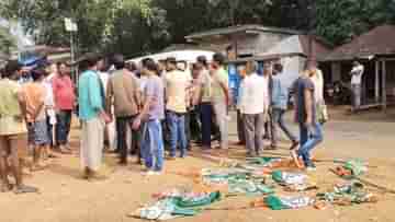 Paschim Medinipur: তৃণমূলের পতাকা ছিঁড়ে ফেলার অভিযোগ, কাঠগড়ায় বিজেপি