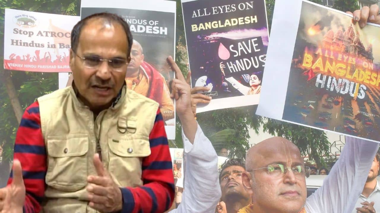 বাংলাদেশের সবাই রাতারাতি হিন্দু বিরোধী হয়ে গেল এটা কল্পনা, ভিন্ন সুর অধীরের