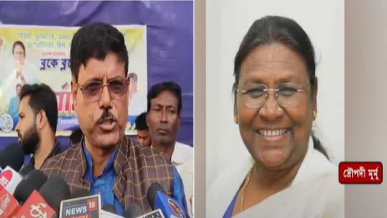 Birbhum: 'মূক ও বধির হয়ে বসে রয়েছেন', অপরাজিতা বিল নিয়ে রাষ্ট্রপতিকে বেলাগাম আক্রমণ শাসকনেতার Birbhum: 'মূক ও বধির হয়ে বসে রয়েছেন', অপরাজিতা বিল নিয়ে রাষ্ট্রপতিকে বেলাগাম আক্রমণ শাসকনেতার