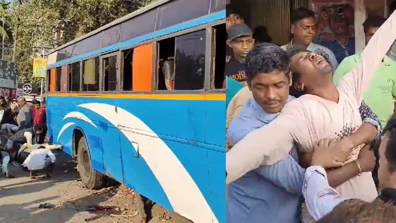 Bus Accident: বাসে-বাসে ঝগড়া, থামল দুই যাত্রীর প্রাণের বিনিময়ে, সঙ্কটজনক আরও ৮ Bus Accident: বাসে-বাসে ঝগড়া, থামল দুই যাত্রীর প্রাণের বিনিময়ে, সঙ্কটজনক আরও ৮
