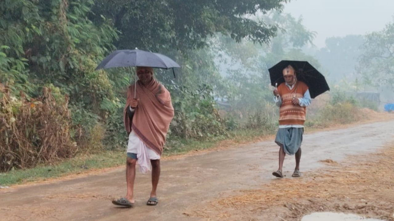 Weather Update: ভরা পৌষেই নামল 'বর্ষা', শীতের মেজাজটাই নষ্ট করে দিল শনিবারের সকাল, তাপমাত্রা কত বাড়ল জানেন