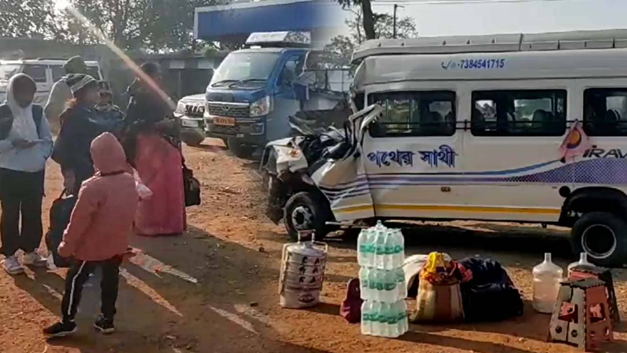 Road Accident: অযোধ্যা যাওয়ার পথে ভয়াবহ দুর্ঘটনা, বরানগরের ২৬ পর্যটক নিয়ে জাতীয় সড়কে উল্টে গেল গাড়ি