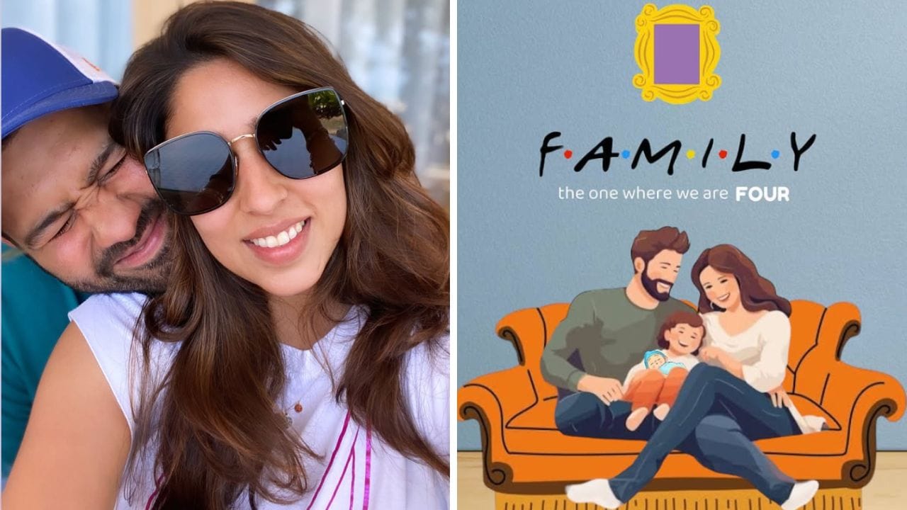 Rohit Sharma-Ritika Sajdeh: প্রকাশ্যে রোহিত-ঋতিকার ছেলের নাম, ভগবান বিষ্ণুর সঙ্গে রয়েছে যোগ Rohit Sharma-Ritika Sajdeh: প্রকাশ্যে রোহিত-ঋতিকার ছেলের নাম, ভগবান বিষ্ণুর সঙ্গে রয়েছে যোগ