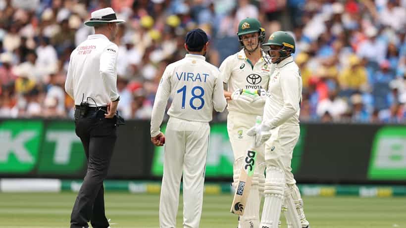 IND vs AUS: বিরাট-স্যামের ধাক্কা কাণ্ডের জের, আইসিসি ঝুলিয়ে দিল শাস্তির খাঁড়া!
