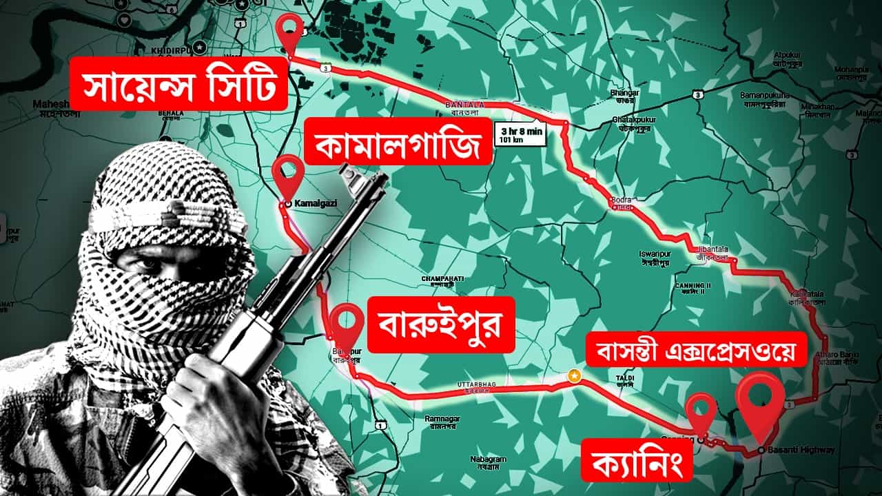 Terrorist: ভাবতেও পারবেন না এটাই সেই রাস্তা! কোন 'সেফ প্যাসেজ' ব্যবহার করে বাংলায় ঢুকছে জঙ্গিরা? সামনে এল সেই রুট Terrorist: ভাবতেও পারবেন না এটাই সেই রাস্তা! কোন 'সেফ প্যাসেজ' ব্যবহার করে বাংলায় ঢুকছে জঙ্গিরা? সামনে এল সেই রুট