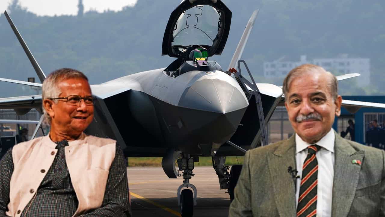 Pakistan China Fighter Jet Deal: চিনের থেকে যুদ্ধবিমান চায় পাকিস্তান! 'ঘুরপথে' ভারতকে হুমকি দিল বাংলাদেশ? Pakistan China Fighter Jet Deal: চিনের থেকে যুদ্ধবিমান চায় পাকিস্তান! 'ঘুরপথে' ভারতকে হুমকি দিল বাংলাদেশ?