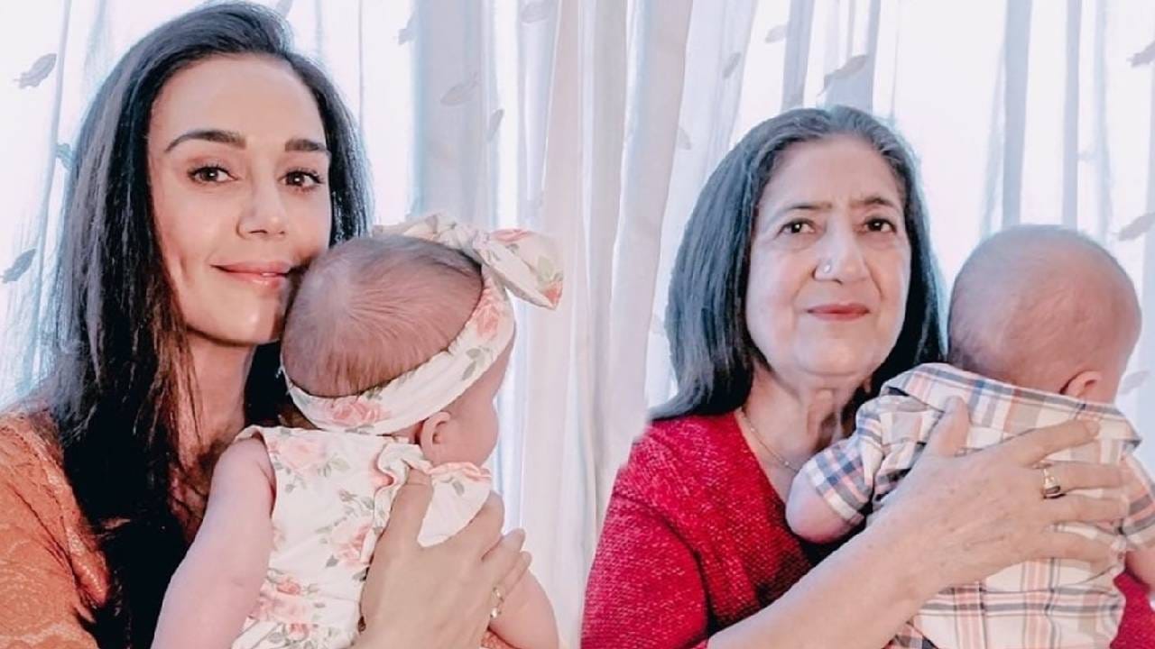 ৪৬ বছর বয়সে যমজ সন্তানের মা হন প্রীতি জিন্টা। 