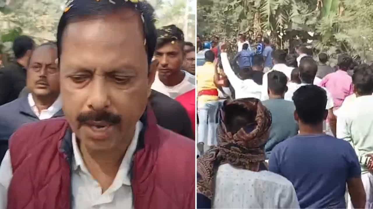Bhangar: ভাঙড়ে 'আক্রান্ত' আরাবুল ইসলাম, গাড়িতে ব্যাপক ভাঙচুর, লাঠিচার্জ পুলিশের Bhangar: ভাঙড়ে 'আক্রান্ত' আরাবুল ইসলাম, গাড়িতে ব্যাপক ভাঙচুর, লাঠিচার্জ পুলিশের