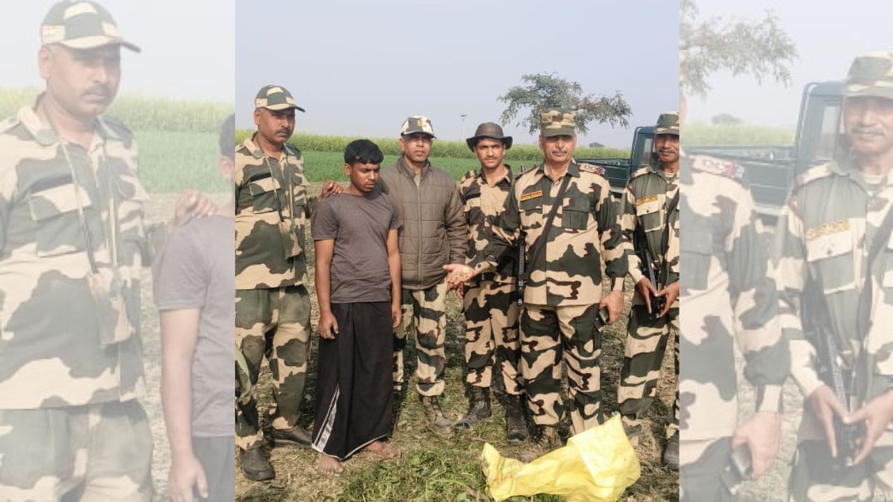 Murshidabad: ছেলেটার চলাফেরাতেই সন্দেহ হয়েছিল, কালো লুঙ্গি থেকে যা বেরলো চমকে গেল BSF