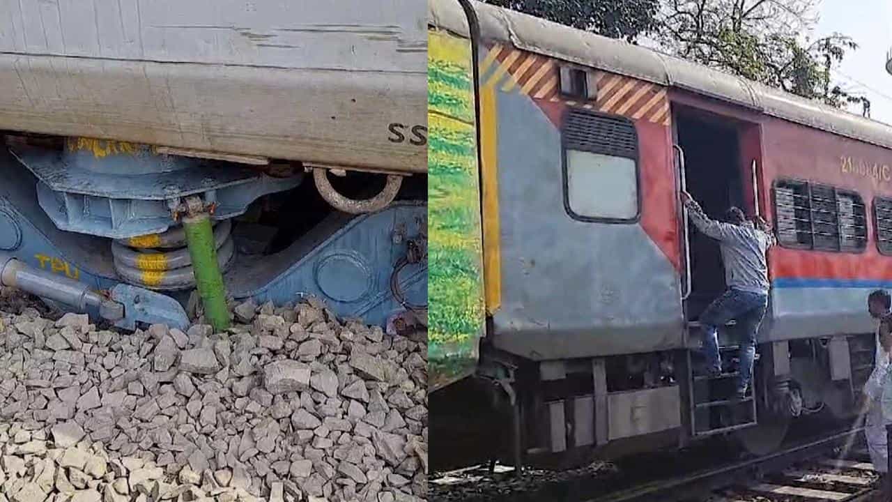 Train Accident in Bengal: বছরের শুরুতেই বাংলায় ফের ট্রেন দুর্ঘটনা, হাওড়ায় লাইনচ্যুত তিরুপতি এক্সপ্রেস Train Accident in Bengal: বছরের শুরুতেই বাংলায় ফের ট্রেন দুর্ঘটনা, হাওড়ায় লাইনচ্যুত তিরুপতি এক্সপ্রেস