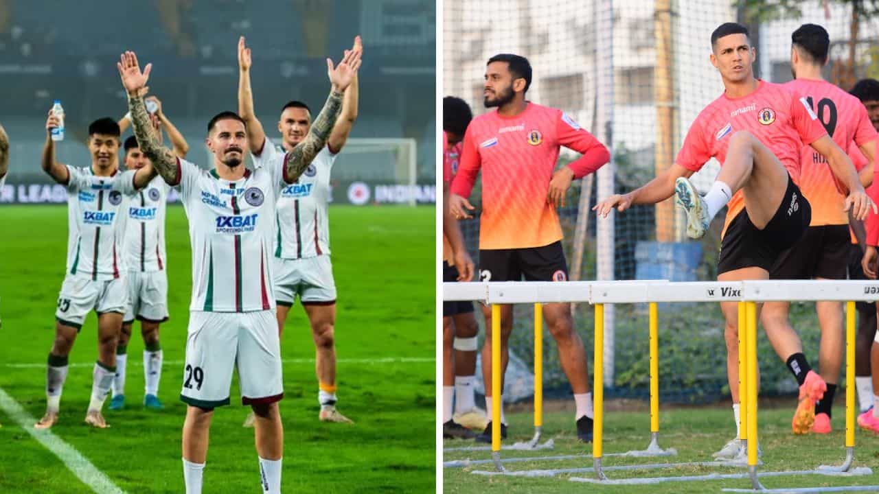 Kolkata Derby, ISL 2024-25: 'দশ' কা দম! ডার্বির 'অসম' লড়াইয়ের অপেক্ষায় ফুটবল প্রেমীরা Kolkata Derby, ISL 2024-25: 'দশ' কা দম! ডার্বির 'অসম' লড়াইয়ের অপেক্ষায় ফুটবল প্রেমীরা